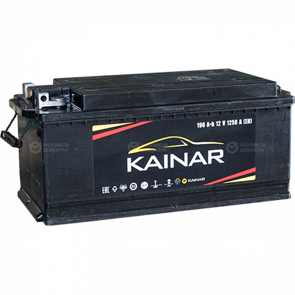 Грузовой аккумулятор KAINAR 6ст 190Ач п/п под болт в Белебее