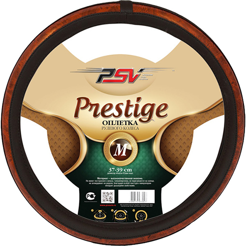 Оплетка на руль PSV PSV Prestige Fiber М (37-39 см) черный