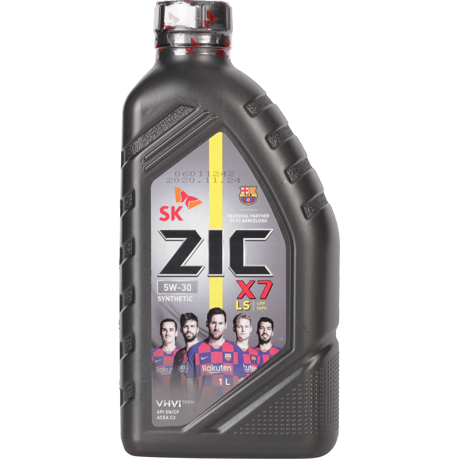 ZIC Моторное масло ZIC X7 LS 5W-30, 1 л масло моторное синтетическое 5w 30 zic x7 ls 4 л