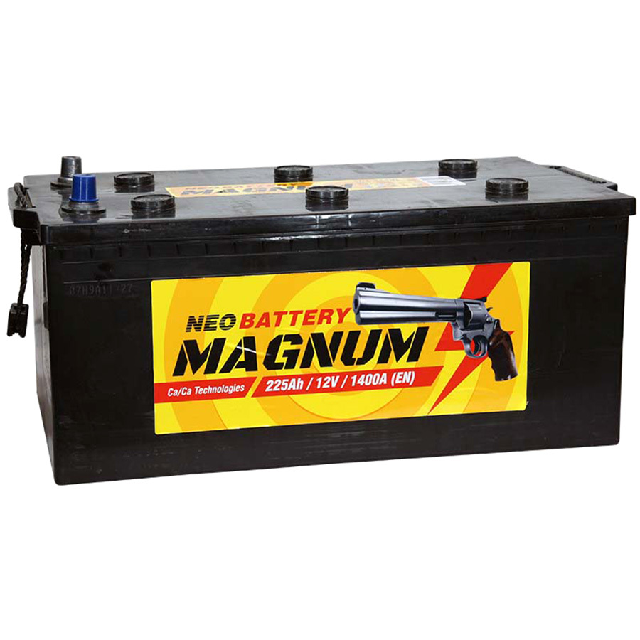 Magnum Грузовой аккумулятор Magnum 225Ач о/п конус