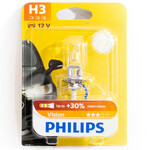 Лампа PHILIPS Vision Premium+30 - H3-55 Вт, 1 шт.