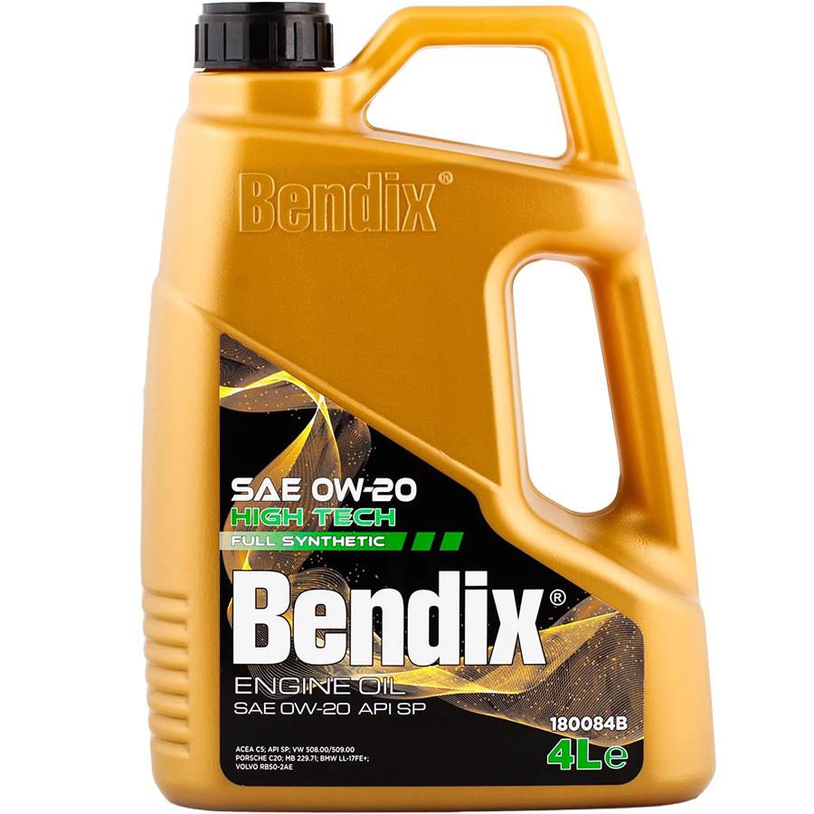 Моторное масло Bendix HIGH TECH 0W-20, 4 л