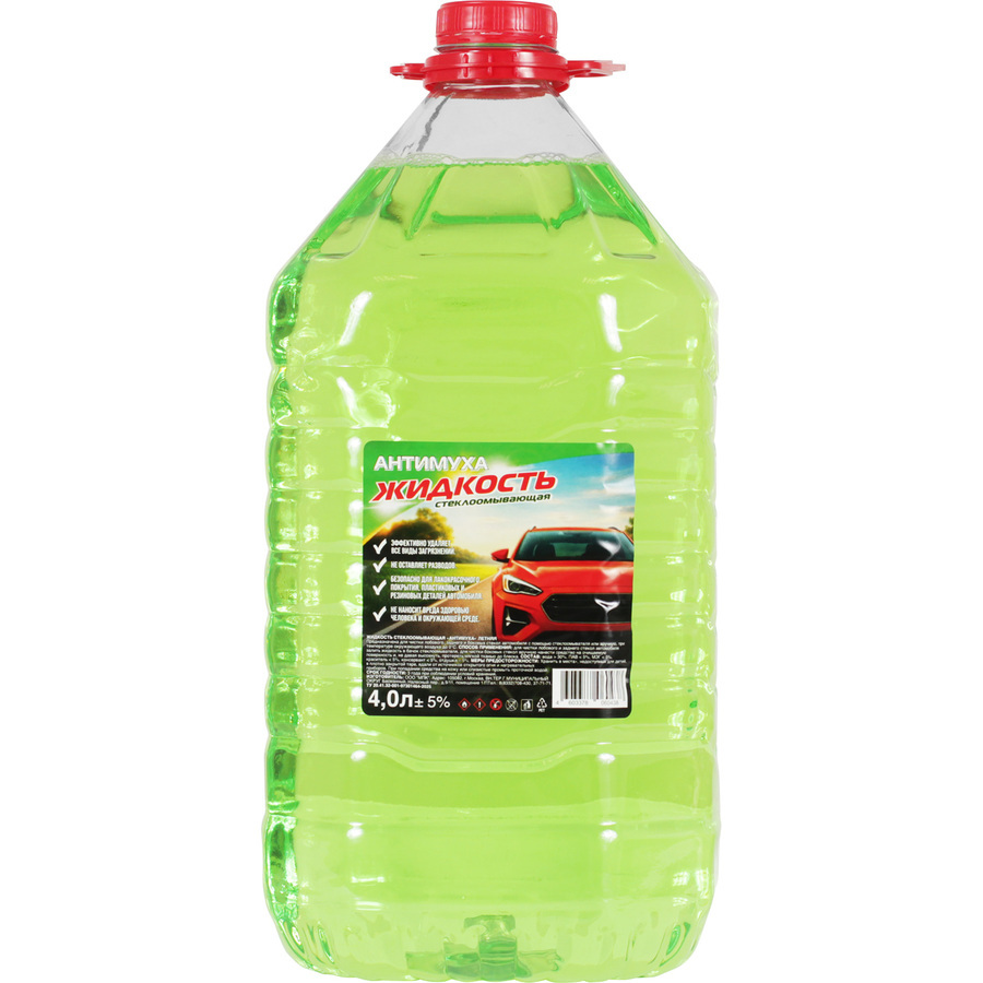 МПК Жидкость стеклоомывающая летняя Антимуха 4л