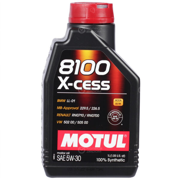 Моторное масло Motul 8100 X-cess 5W-30, 1 л в Уфе