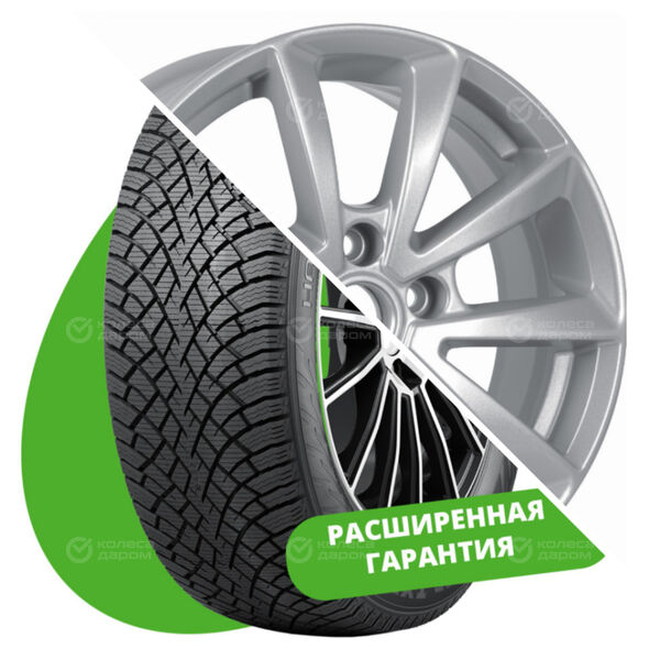 Колесо в сборе R16 Nokian Tyres 215/60 R 99 + iFree в Нижнекамске