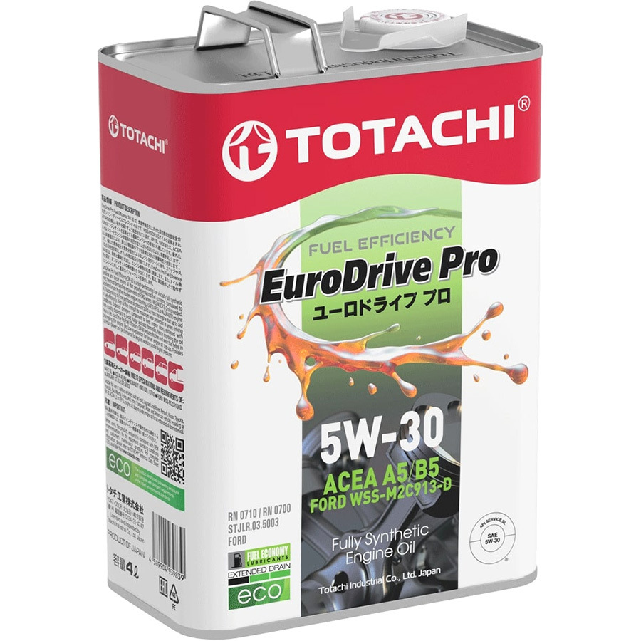 Моторное масло Totachi EuroDrive Pro 5W-30, 4 л