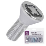 Болт секретный LS 12х1,25х23 блистер 4+2 17 цинк конус для штампа JN-615 LS