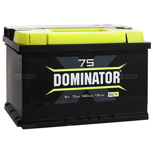 Автомобильный аккумулятор Dominator 75 Ач обратная полярность L3 в Нефтекамске