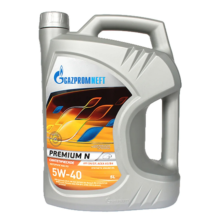 Моторное масло Газпромнефть Premium N 5W-40, 5 л