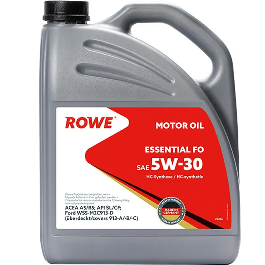 цена ROWE Моторное масло ROWE Essential 5W-30, 4 л