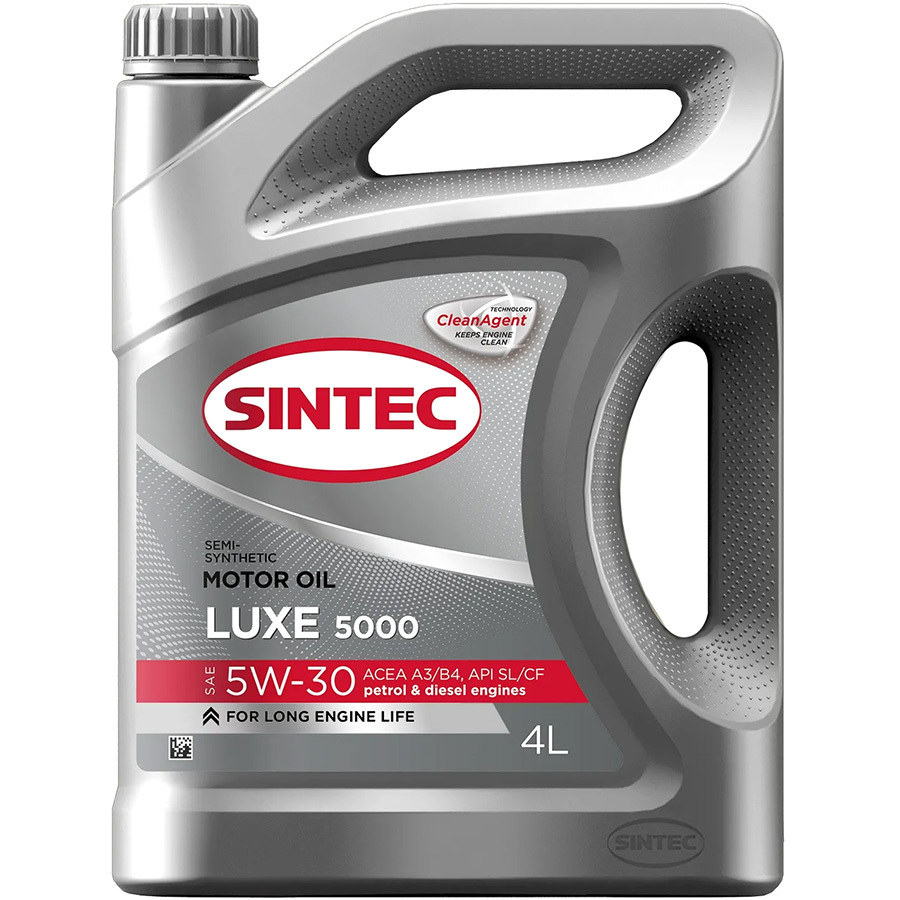 Моторное масло Sintec Luxe 5000 5W-30, 4 л