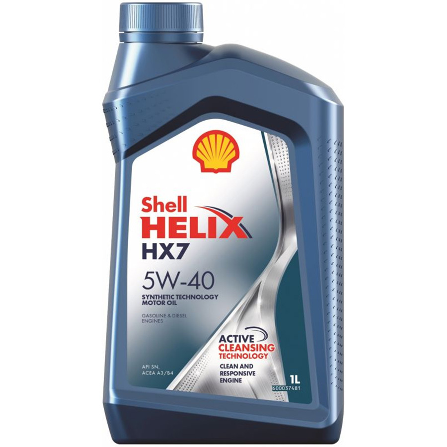 Shell Моторное масло Shell Helix HX7 5W-40, 1 л