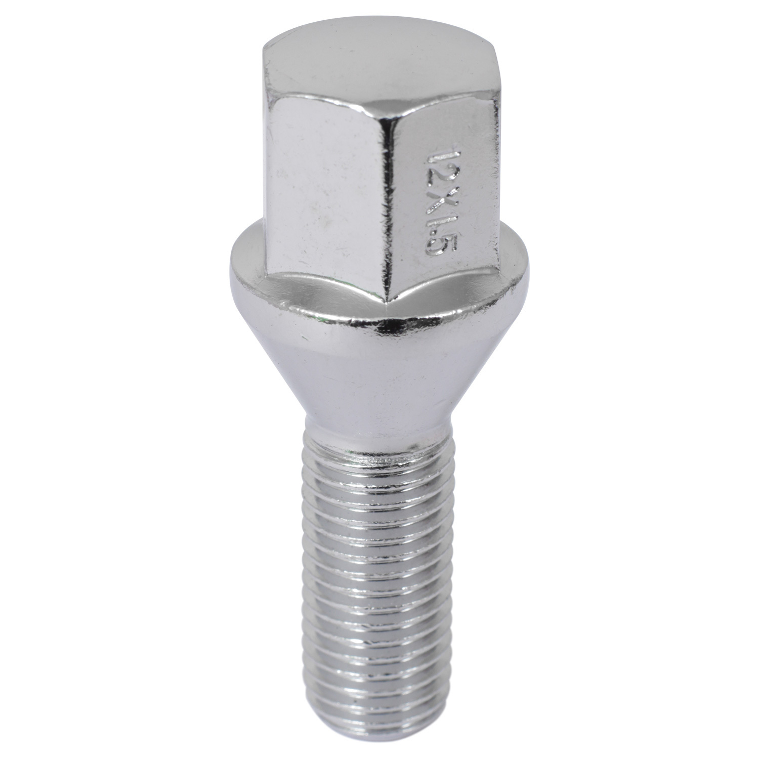 LS (Крепеж) Болт 12х1,5 54/27 конус 17мм хром 954