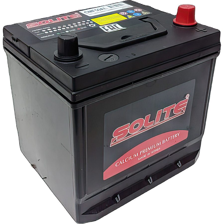 Автомобильный аккумулятор Solite 50 Ач обратная полярность D20L CMF50 AL - фото 1
