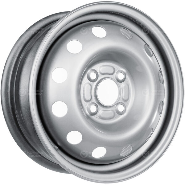 Колесный диск Magnetto 14013  5.5xR14 4x100 ET49 DIA56.6 серебристый в Кургане
