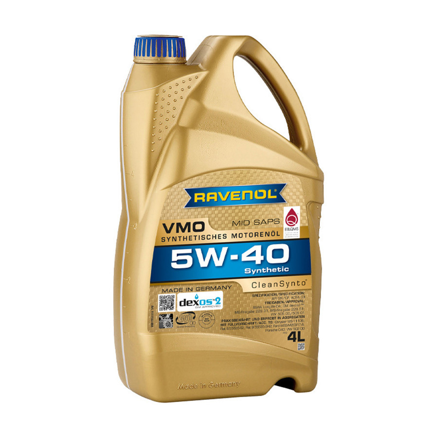 Моторное масло Ravenol VMO 5W-40, 4 л