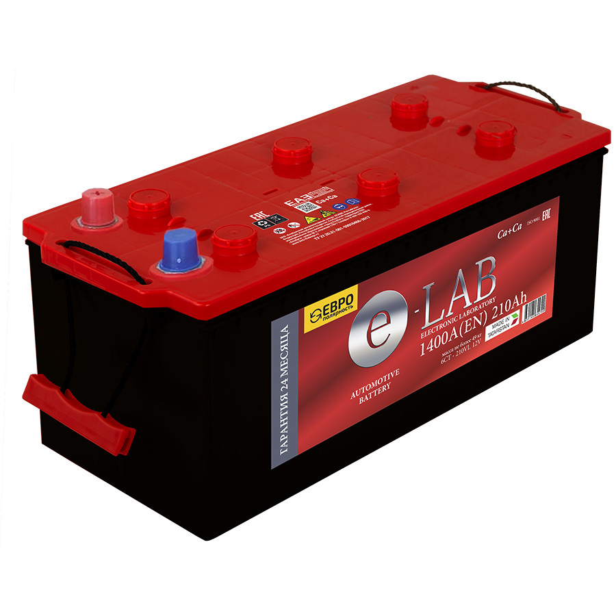 E-Lab Грузовой аккумулятор E-LAB 210Ач о/п