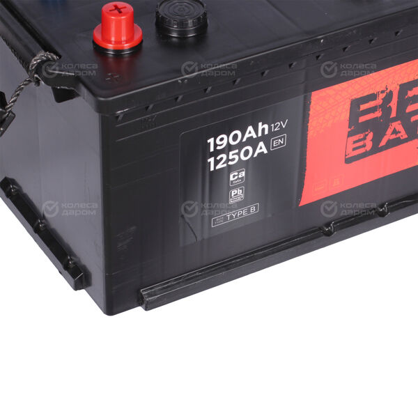 Грузовой аккумулятор Brest Battery 190Ач п/п конус в Нурлате