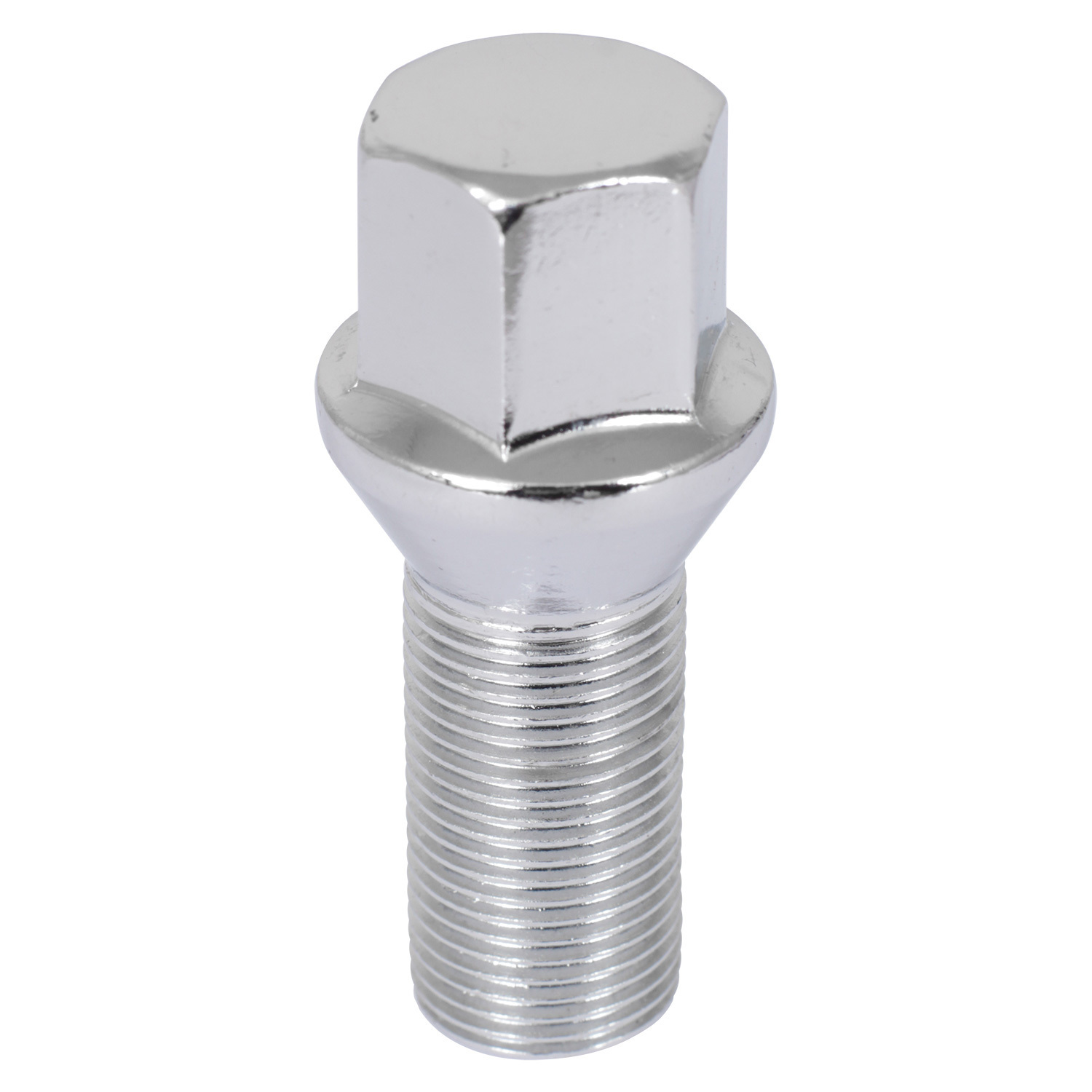 LS (Крепеж) Болт 15х1,25 55/28 конус 17мм хром J-810