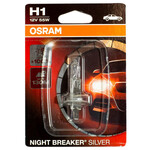 Лампа OSRAM Night Breaker Silver - H1-55 Вт-3500К, 1 шт.