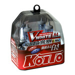 Лампа Koito Whitebeam - H4-60/55 Вт-3500К, 2 шт.