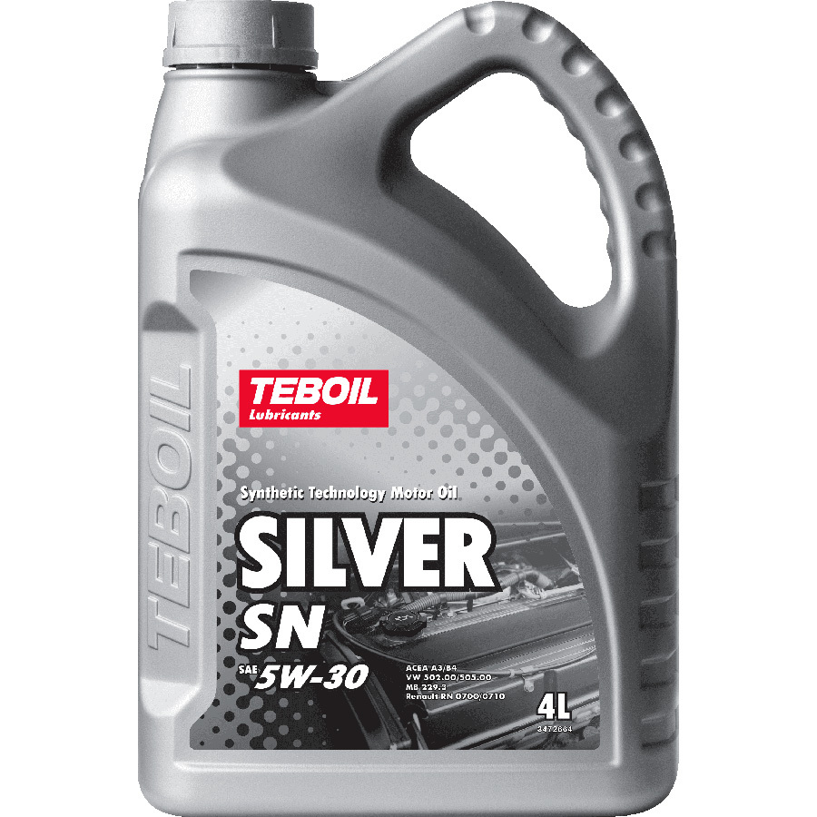 Моторное масло Teboil Silver SN 5W-30, 4 л