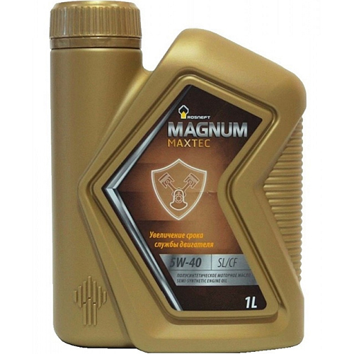 Rosneft Моторное масло Rosneft Magnum Maxtec 5W-40, 1 л