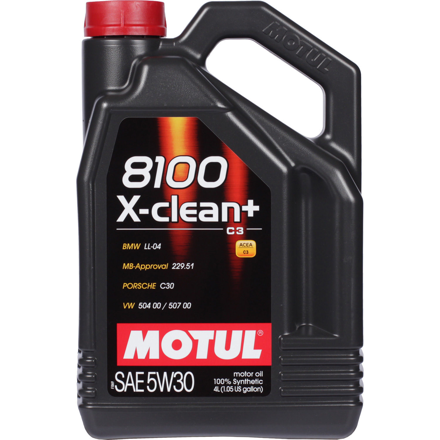 Моторное масло Motul 8100 X-clean 5W-30, 4 л