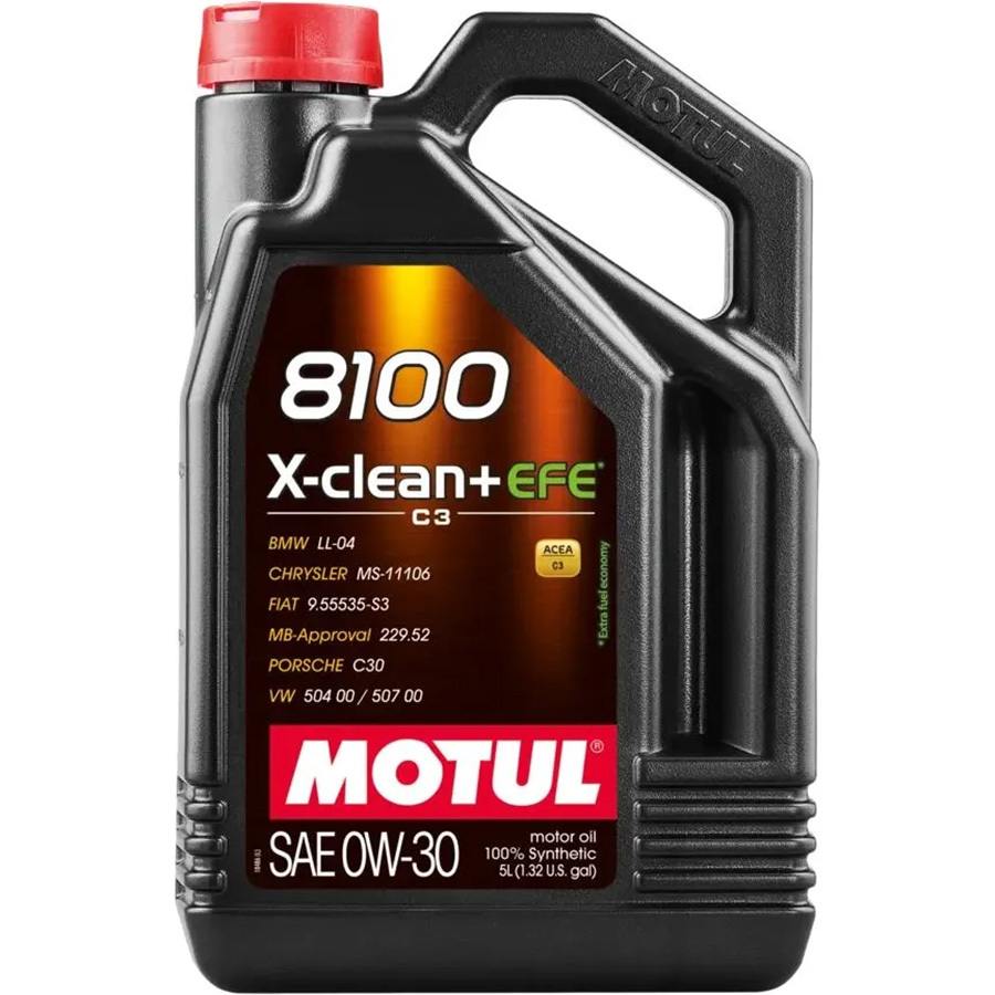 Моторное масло Motul 8100 X-clean EFE 0W-30, 4 л