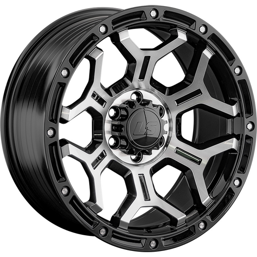 Колесный диск LS FlowForming LS RC68 9x17/6x139.7 D106.1 ET15 BKF