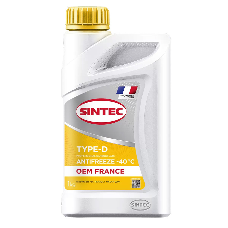 Sintec Антифриз  Sintec Желтый 1 л.