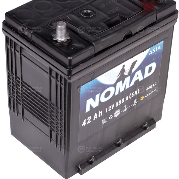 Автомобильный аккумулятор Nomad Asia 42 Ач обратная полярность B19L в Калуге