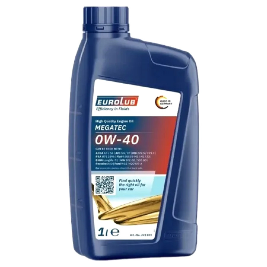 Моторное масло Eurolub Megatec 0W-40, 1 л