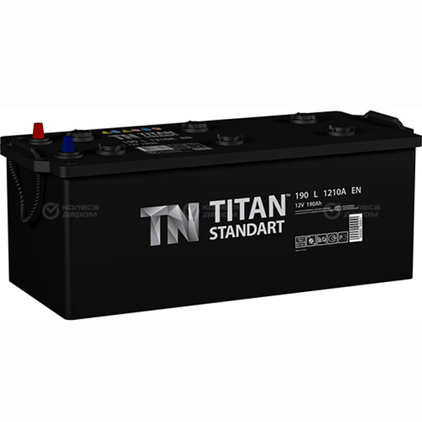 Грузовой аккумулятор TITAN Standart 190Ач п/п в Чебоксарах