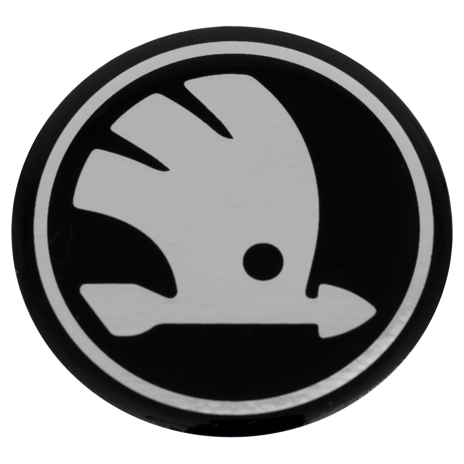 Вставка для диска KHOMEN (Крепеж) Стикер KHOMEN с лого авто 50мм Skoda