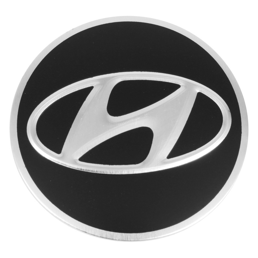 Вставка для диска КиК (Крепеж) Линзы КиК с лого авто 60мм Hyundai