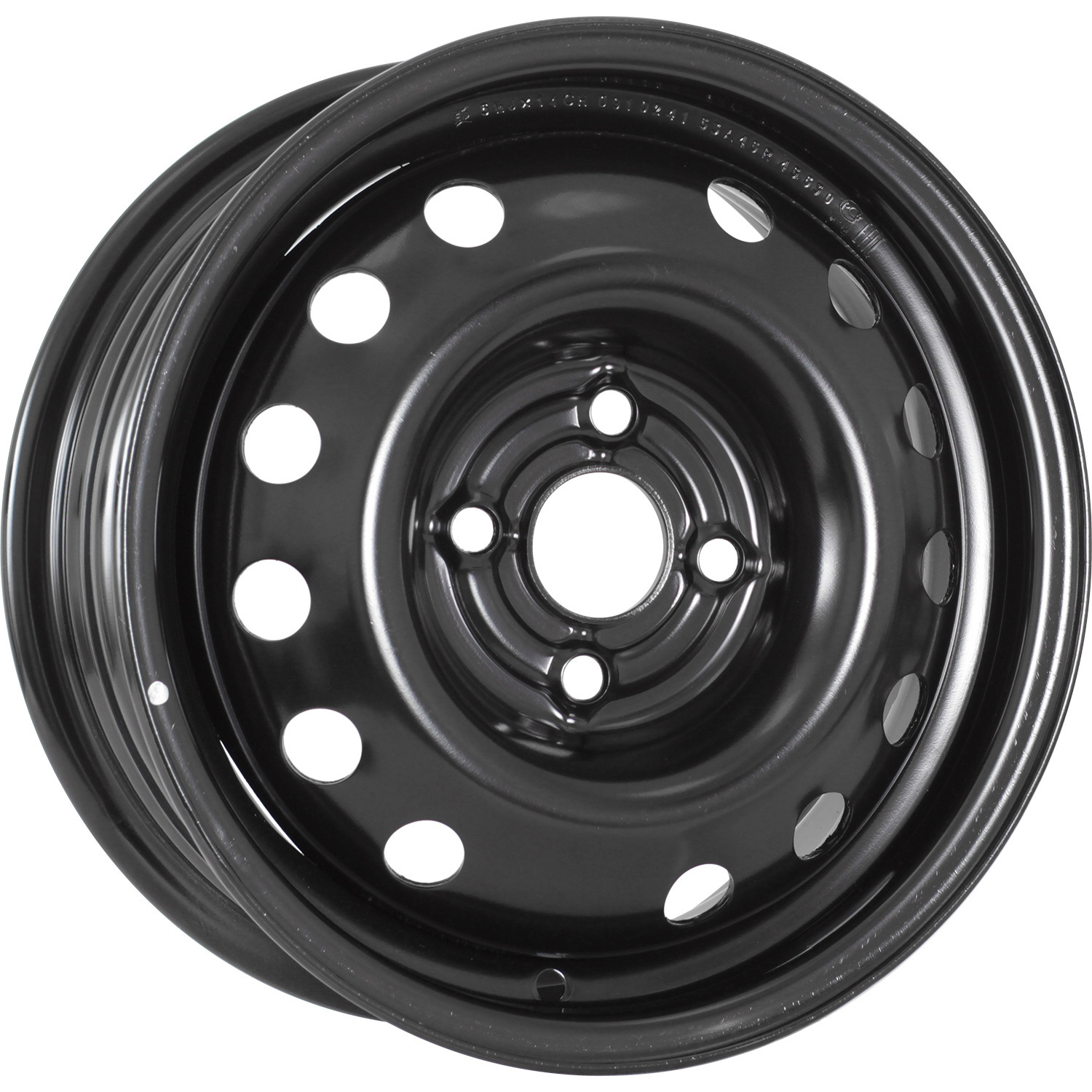 Колесный диск Евразиа ТАПО 53A45R 5.5x14/4x100 D54 ET45 Black