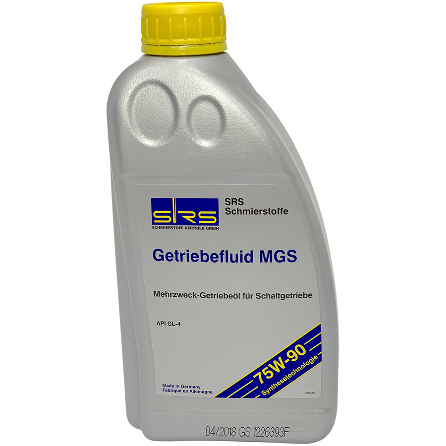 Трансмиссионное масло SRS Getriebefluid MGS 75W-90, 1 л