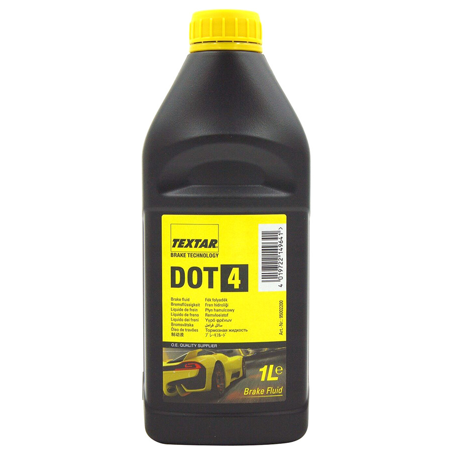 TEXTAR Жидкость тормозная TEXTAR DOT4 1л (art.95002200)