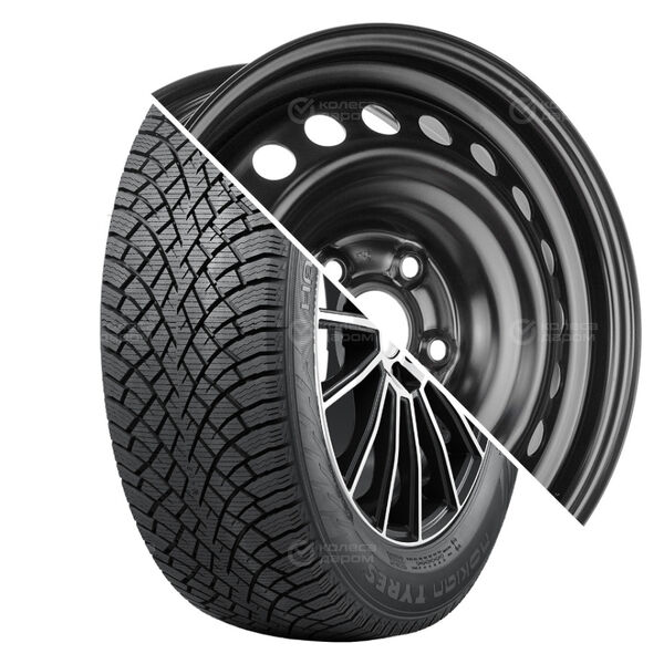 Колесо в сборе R16 Nokian Tyres 205/65 R 99 + Magnetto в Нефтекамске