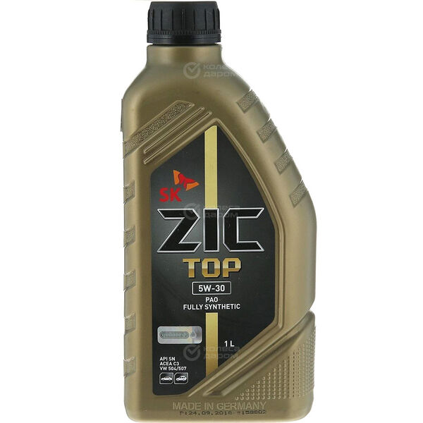 Моторное масло ZIC Top 5W-30, 1 л в Тюмени