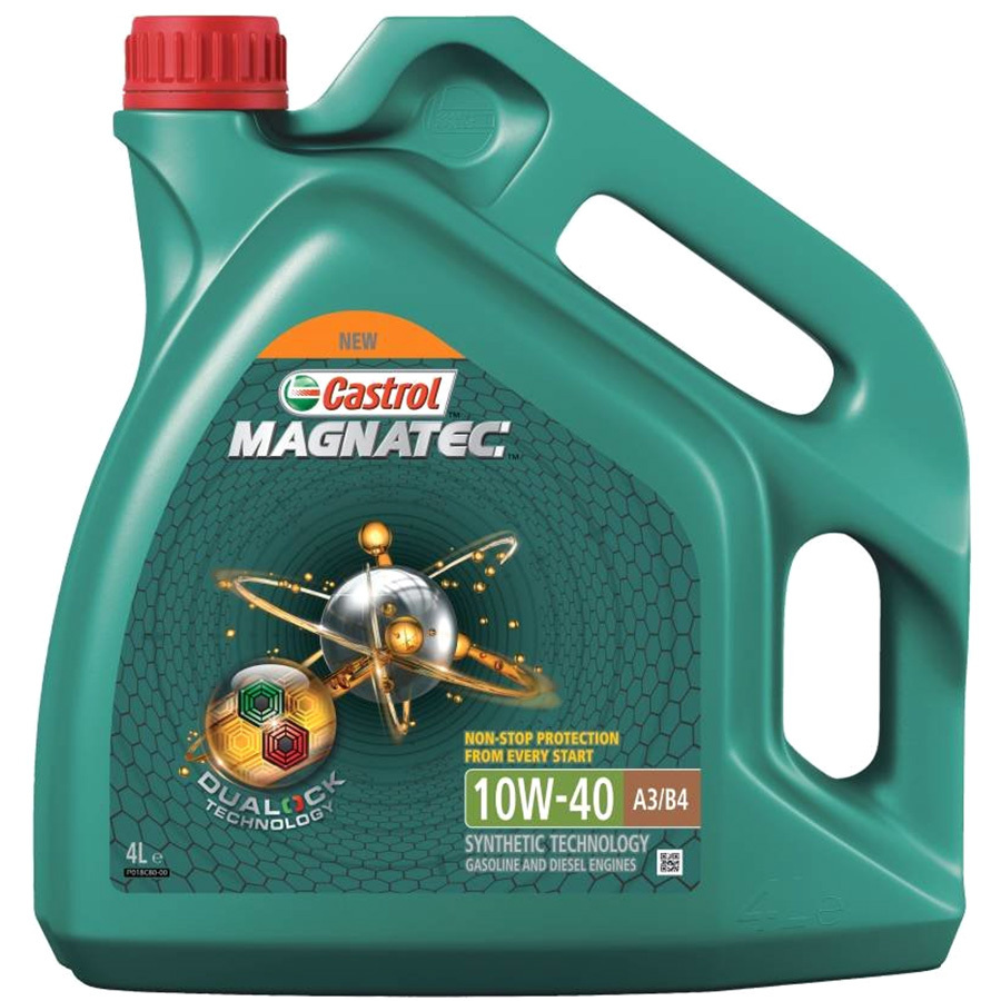 Castrol Моторное масло Castrol Magnatec Dualock A3/B4 10W-40, 4 л