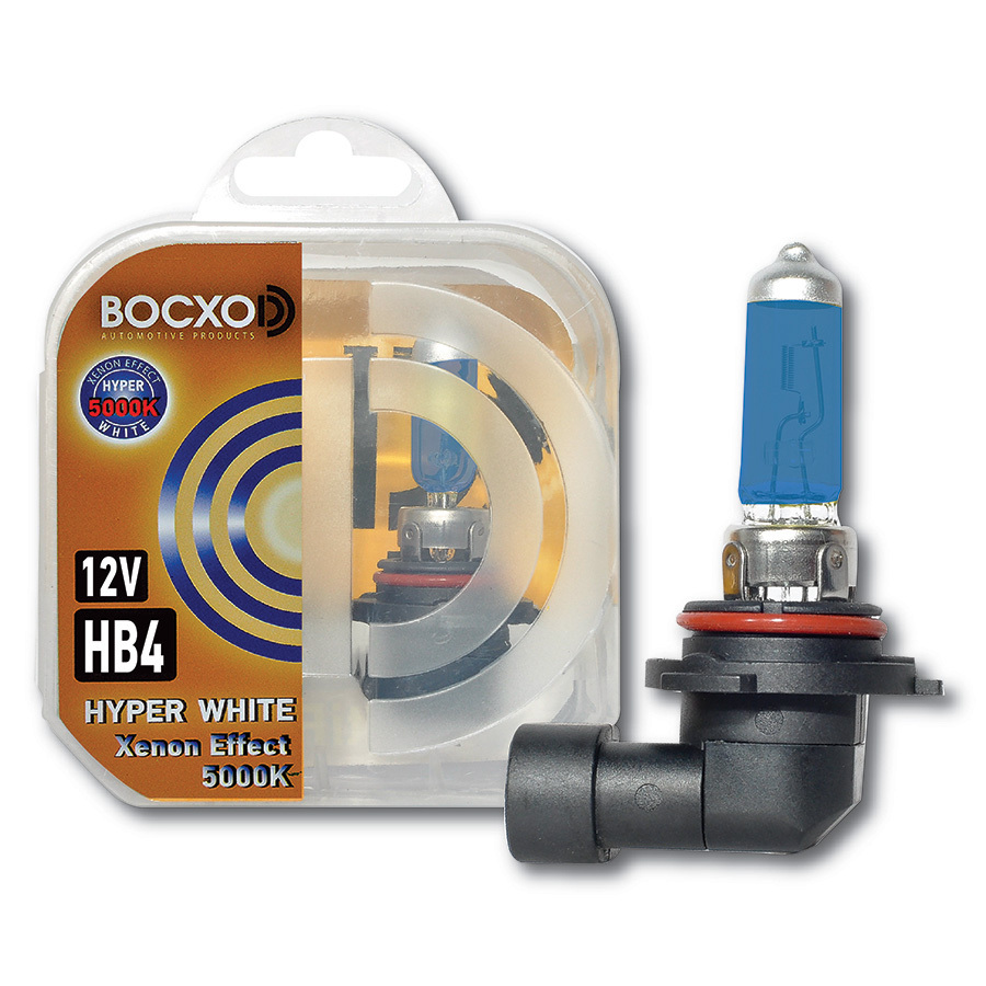 Автолампа BocxoD Лампа BocxoD Hyper White - HB4-51 Вт-5000К, 2 шт.