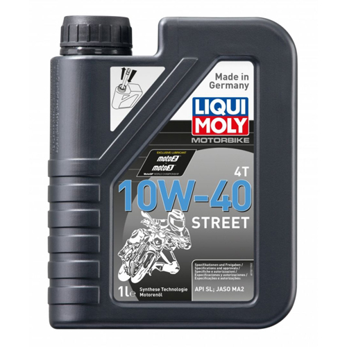 Liqui Moly Масло 4-х тактное Liqui Moly Motorbike 4T Street 10W40 1л