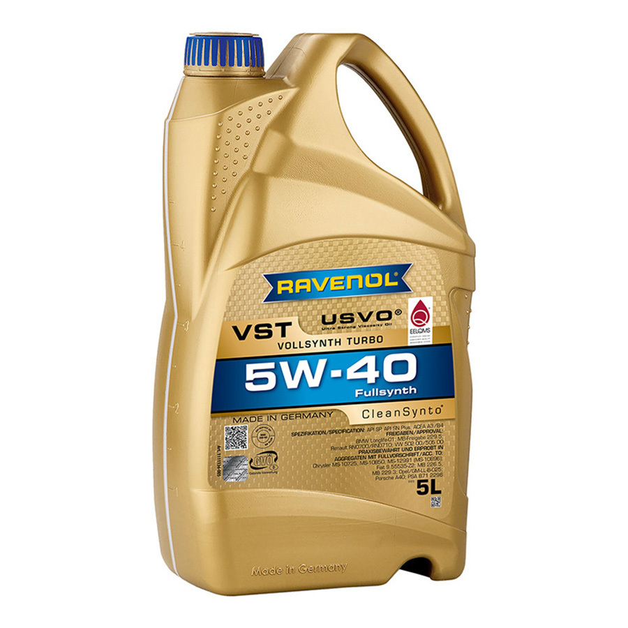 Моторное масло Ravenol VST 5W-40, 5 л