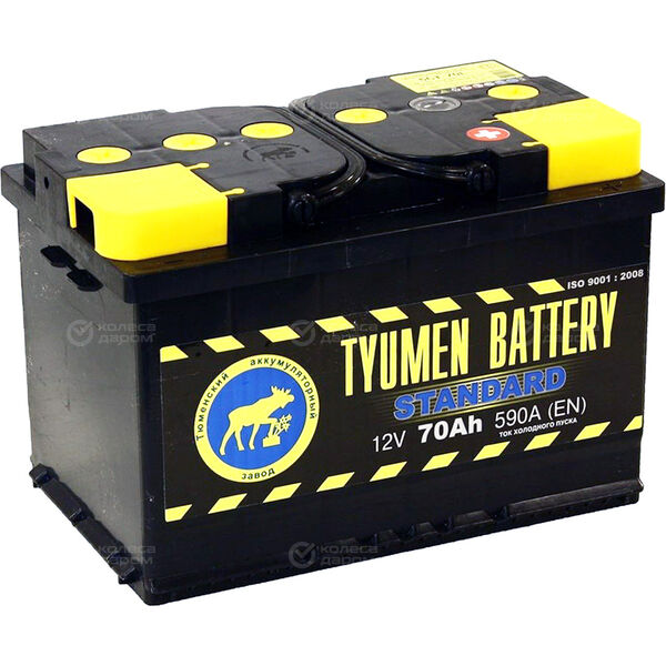 Автомобильный аккумулятор Tyumen Battery Standard 70 Ач обратная полярность L3 в Заинске