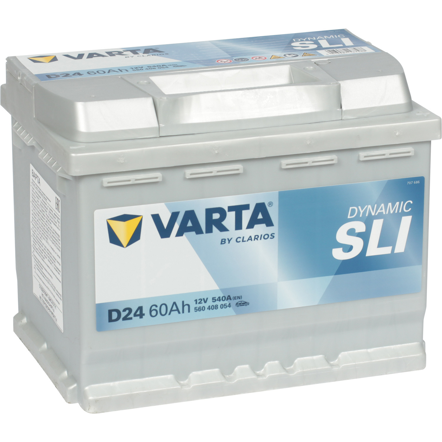 Varta Автомобильный аккумулятор Varta Blue Dn. 560 408 054 60 Ач обратная полярность L2