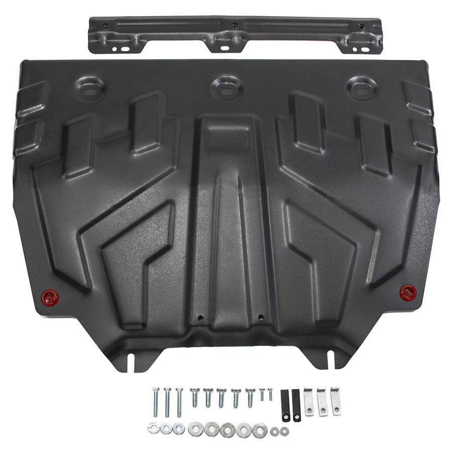 АвтоБроня Защита картера и КПП АвтоБРОНЯ для Mazda  3 2013-/6 2012-/CX-5 2011-2017/CX-5 АКПП 2017-/CX-9 2017- (увеличенная)