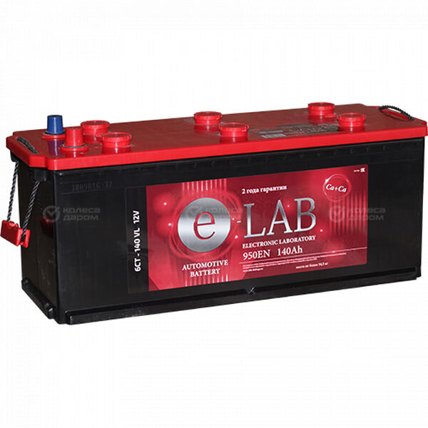 Грузовой аккумулятор E-Lab 6СТ-140 VL 140Ач п/п конус в Набережных Челнах
