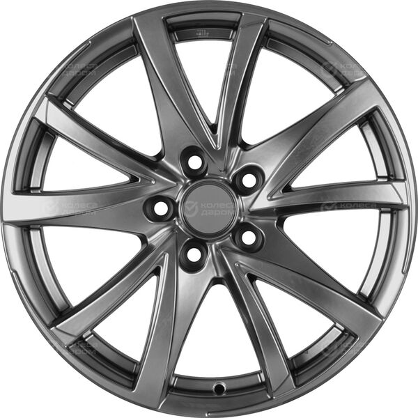 Колесный диск КиК Игуана  5.5xR14 4x100 ET35 DIA67.1 темно-серый в Каменске-Шахтинском